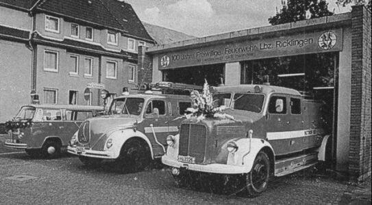 Alte Fahrzeuge der FF-Ricklingen